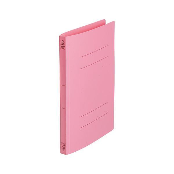 （まとめ） キングジム フラットファイルクイックインPP A4タテ型 背幅20mm ピンク 〔×20セット〕