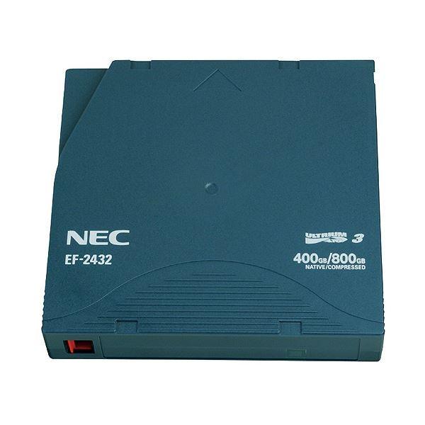 【超ポイントバック祭】 NEC LTO 1巻 EF-2432 400GB(非圧縮時)/800GB(圧縮時) Ultrium3データカートリッジ その他周辺機器