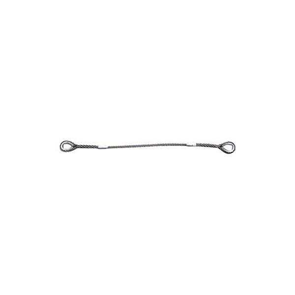 TRUSCO Wスリング Eタイプ 両端シンブル入 12mm×1.5m GRE-12S1.5 1本