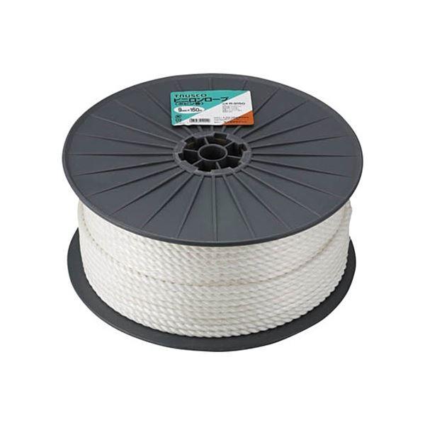 TRUSCO ビニロンロープ 12mm×100m ボビン巻 R-12100 1巻 TRUSCO