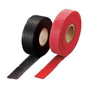 (まとめ) TRUSCO マジックケーブルロールタイ 幅15mm×長さ10m 赤 TRMGTP-15R 1巻 〔×3セット〕