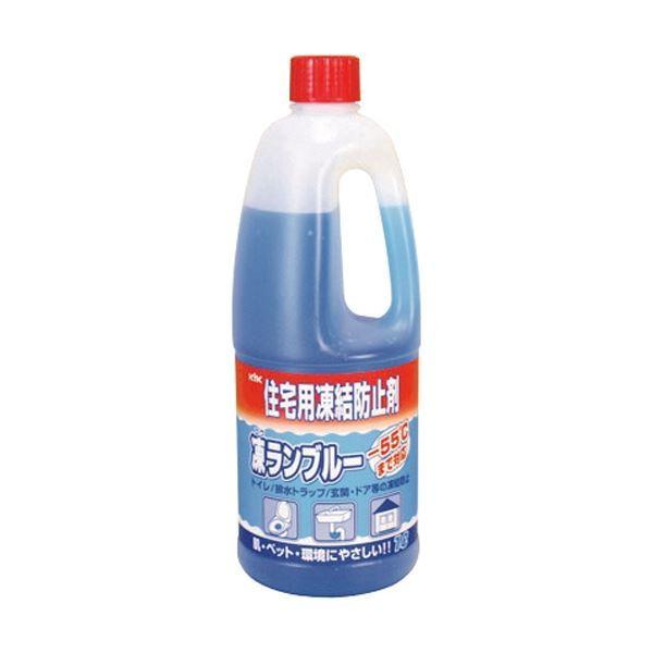 (まとめ) 古河薬品工業 KYK住宅用凍結防止剤凍ラン ブルー 1L 41-002 1個 〔×5セット〕