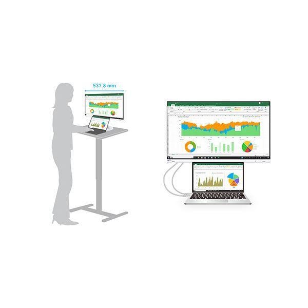 EIZO FlexScan 23.8型カラー液晶モニター ホワイト EV2460-WT 1台