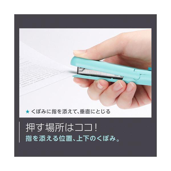 マックス スティック型ホッチキスモティック バイオレット HD-10SK/V 1セット（5個）_3