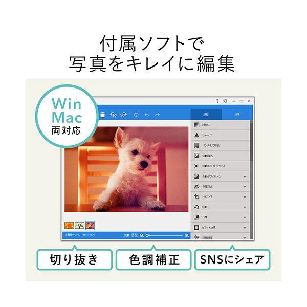 サンワダイレクト フォトスキャナー A4600dpi Windows/Mac対応 自動 高速 CCDセンサー 写真データ化 400-SCN039 1台の画像