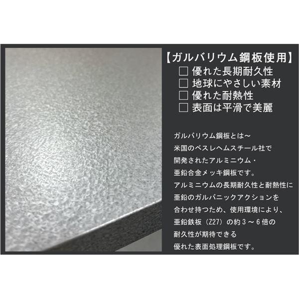 キッチン収納 約幅550〜900mm 2段 カーボンブラック 日本製 ガルバリウム鋼板 伸縮仕様 キッチンペールラック LUGSJAPAN 組立品_1