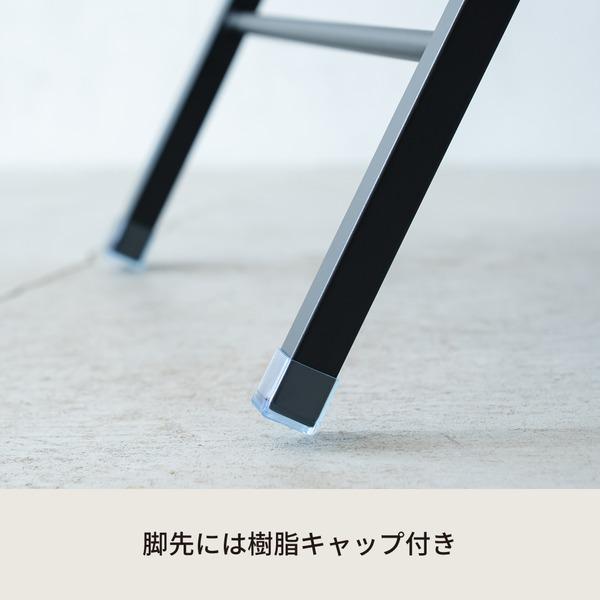 〔4脚セット〕ヴィンテージスクエアチェア（ブラウン） イス チェア 背あり いす ダイニングチェア 折りたたみ椅子 折りたたみチェア 北欧風 韓国インテリア ..._3
