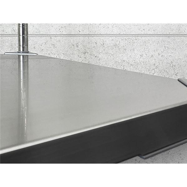 ステンレス シェルフ 46×90cm 3段 H120cm 日本製 耐錆 耐薬性 耐久性 冷蔵 冷凍 高温多湿対応 収納棚 オープンラック 組立式_1