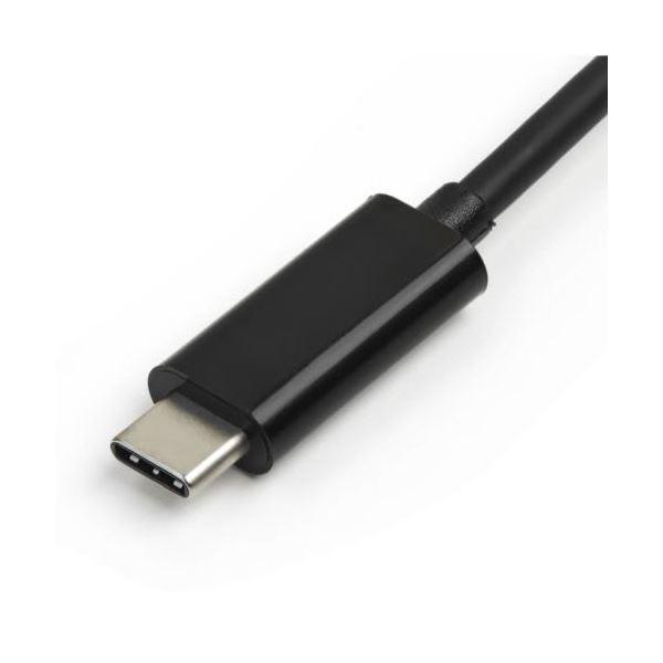 StarTech.com 4ポートUSB3.0ハブ USB Type-C接続 USB-A×4口 USBバスパワー対応 ブラックHB30C4AB 1個_3