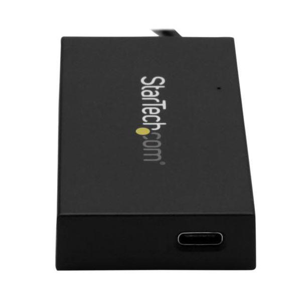 StarTech.com 4ポート USB3.0ハブ ブラック HB30A3A1CFB 1個_2