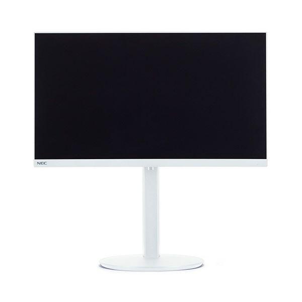 NEC21.5型3辺狭額縁VAワイド液晶ディスプレイ ホワイト LCD-AS224F 1台_2