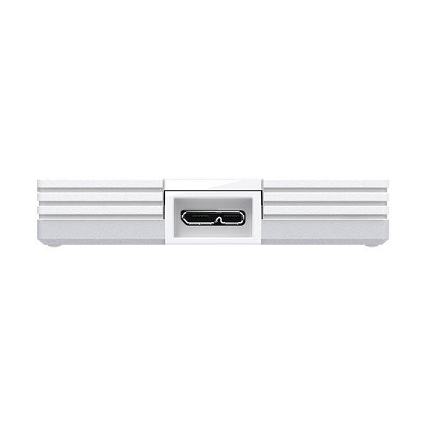 バッファロー MiniStation USB3.2（Gen1）対応ポータブルHDD Type-Cケーブル付 1TB ホワイトHD-PGAC1U3-WA 1台_2