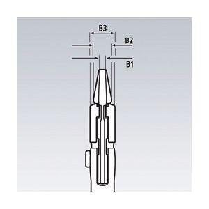 KNIPEX クニペックス プライヤーレンチ プラスチックコーティング 全長250mm パック入 8603-250SB 工具 ツール DIY 作業工具_2