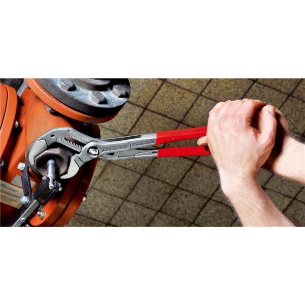 KNIPEX クニペックス コブラ ウォーターポンププライヤー プラスチックコーティング 全長400mm パック入 8701-400SB 工具 ツール_4