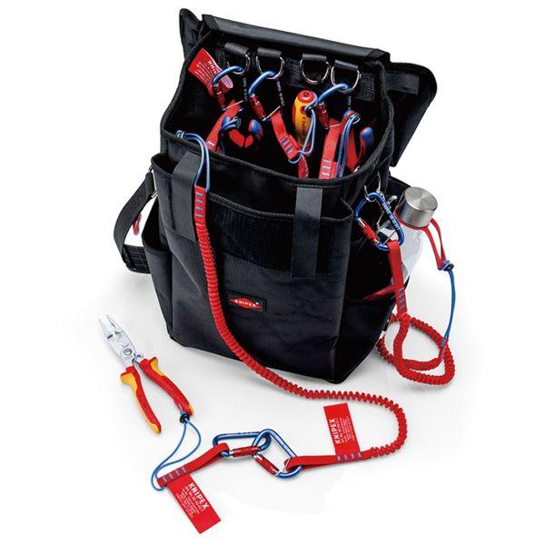 KNIPEX クニペックス 高所作業用 ツールバッグ 外寸W470×H250×D150mm 005051TLE 工具 ツール DIY 作業工具_3