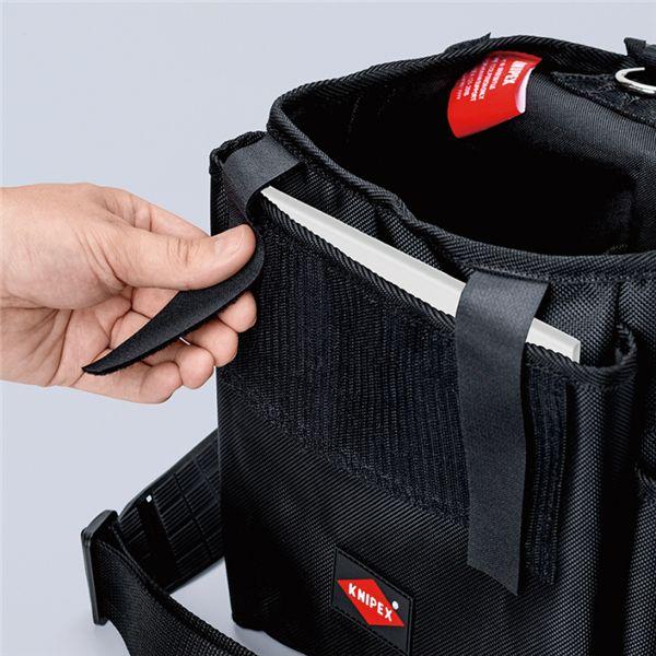 KNIPEX クニペックス 高所作業用 ツールバッグ 外寸W470×H250×D150mm 005051TLE 工具 ツール DIY 作業工具_4