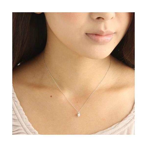 純プラチナ ダイヤ0.5ct ペンダント/ネックレスの画像