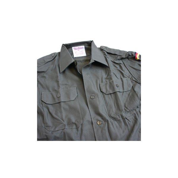 ドイツ軍 放出 BW フィールドシャツ GR.3 (L) デッドストック 未使用 長袖シャツ 独軍 ミリタリーウェア 軍モノの画像