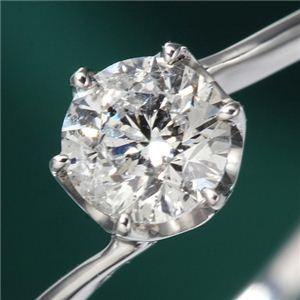 プラチナ0.3ct ダイヤリング 指輪 11号の画像