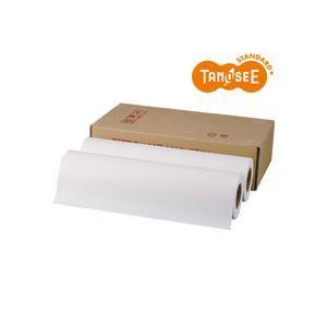 TANOSEE PPC・LEDプロッタ用普通紙ロール A2(420mm×150m) テープ止め 1箱(2本)