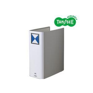 （まとめ）TANOSEE 両開き導管式整理保存用具 A4タテ 100粍とじ 薄墨色 30冊 ファイル、ケース-文具、ステーショナリー-キッチン、日用品、文具