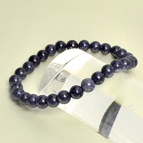 パワーストーン ブレスレット ブルーサファイア 6mm玉 AAAA 天然石