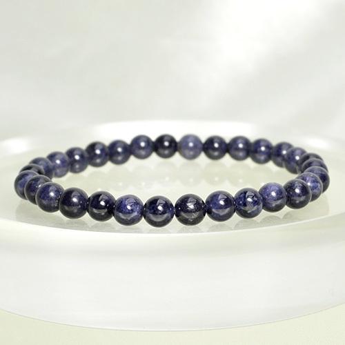 パワーストーン ブレスレット ブルーサファイア 6mm玉 AAAA 天然石 
