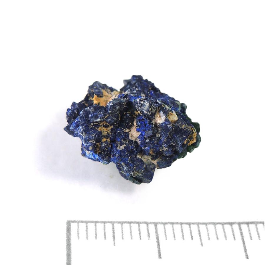 アズライト 原石 産地 モロッコ azurite アジュライト マウンテンブルー 藍銅鉱 天然石 鉱物 1点もの 現品撮影 AZSS-509｜powerstonetourmaline｜02