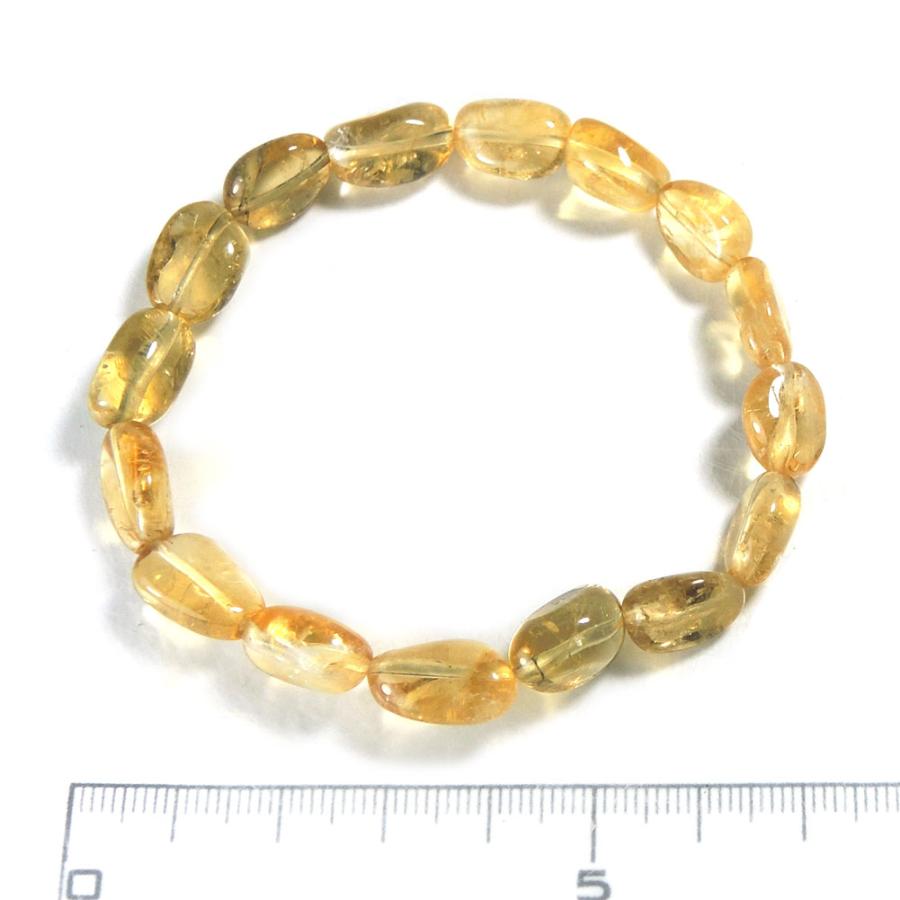シトリン ブレスレット Citrine 黄水晶 11月 誕生石 ジュエリー アクセサリー 天然石 鉱物 1点もの 現品撮影 CIB-1 |  | 01