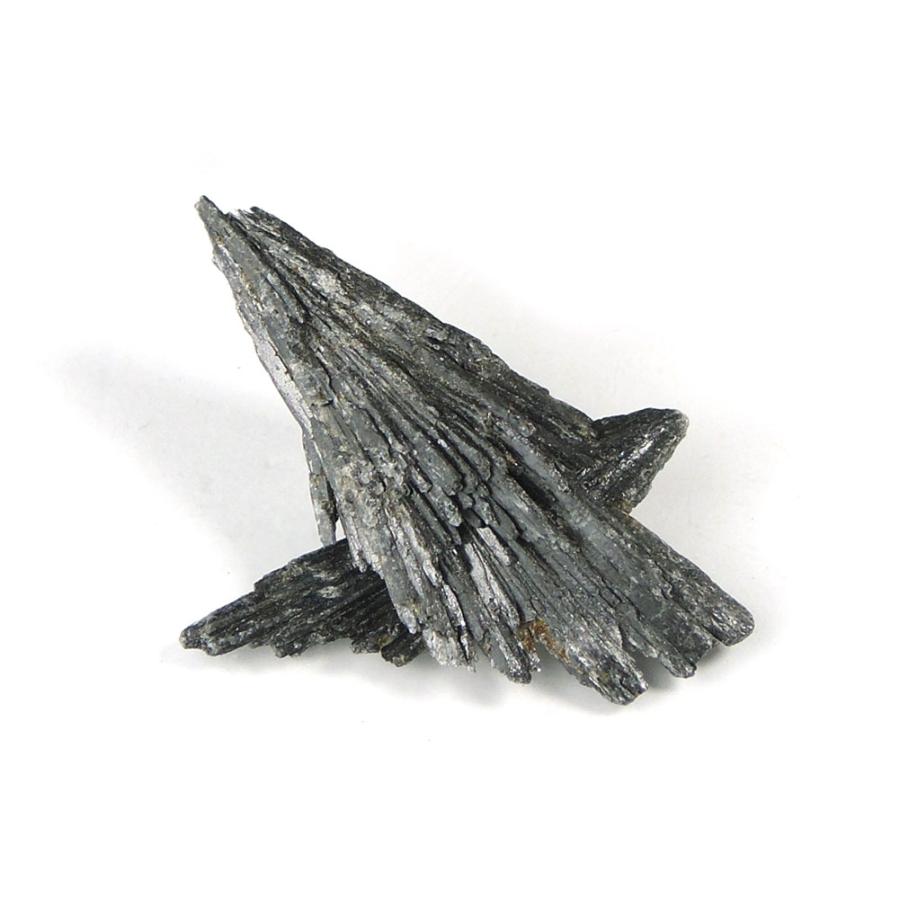 ブラックカイヤナイト 結晶 原石 産地 ブラジル Kyanite 藍晶石 Disthene 二硬石 天然石 鉱物 1点もの 現品撮影 KYBB ...