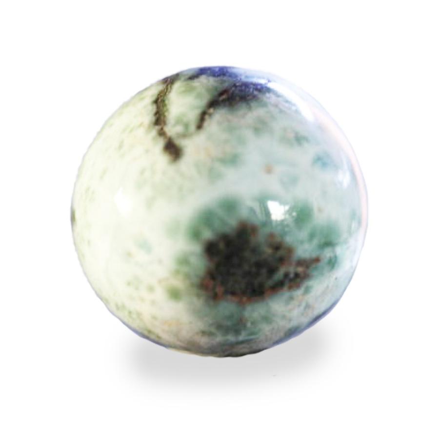 ラリマー スフィア 丸玉 ボール 98g 40mm径 産地 ドミニカ共和国