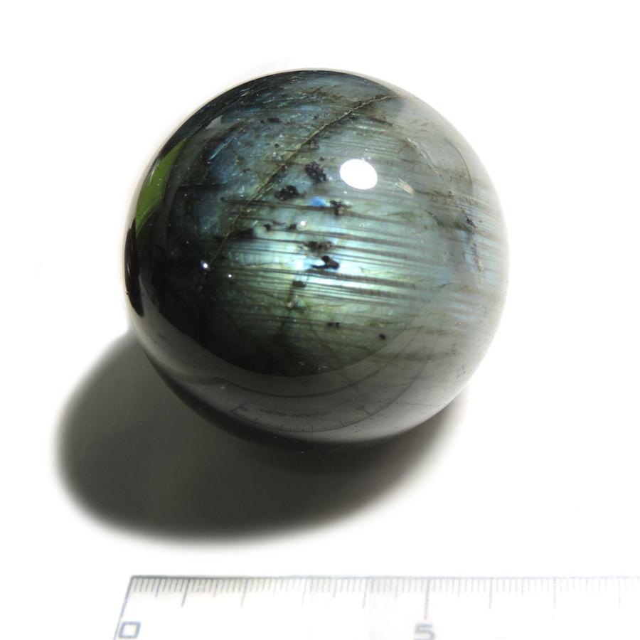 ラブラドライト スフィア 丸玉 ボール 【現品撮影/1点もの】LABS-3
