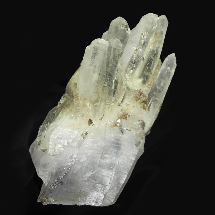 ライトニングクォーツ クラスター 雷水晶 マスタークリスタル 1点もの 現品撮影 LNC-125の画像