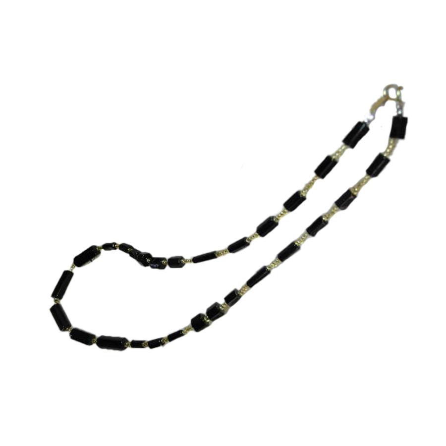 ブラックトルマリン ネックレス 金具 ゴールド K18 black tourmaline 
