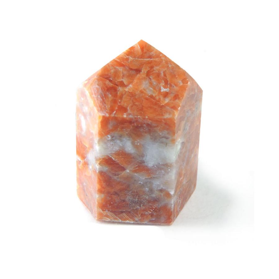 方解石 calcite カルサイト ポイント オレンジカルサイト ポイント 磨き 産地 ブラジル Calcite 方解石