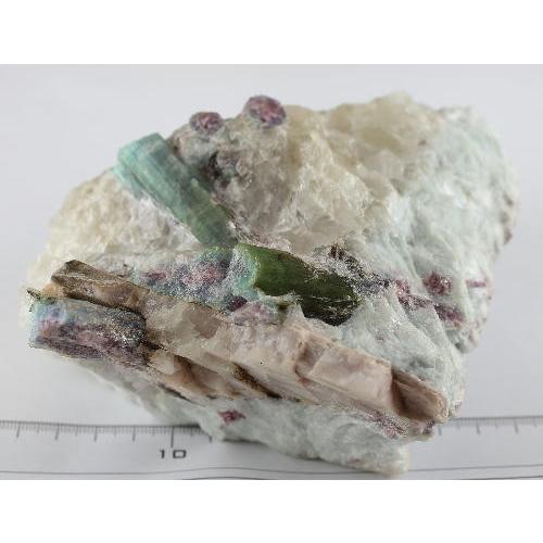 パライバトルマリン 柱状 結晶 原石 産地 ブラジル Paraiba Tourmaline リチア電気石 10月 誕生石 天然石 鉱物 1点もの 現品撮影 PAQ-106の画像