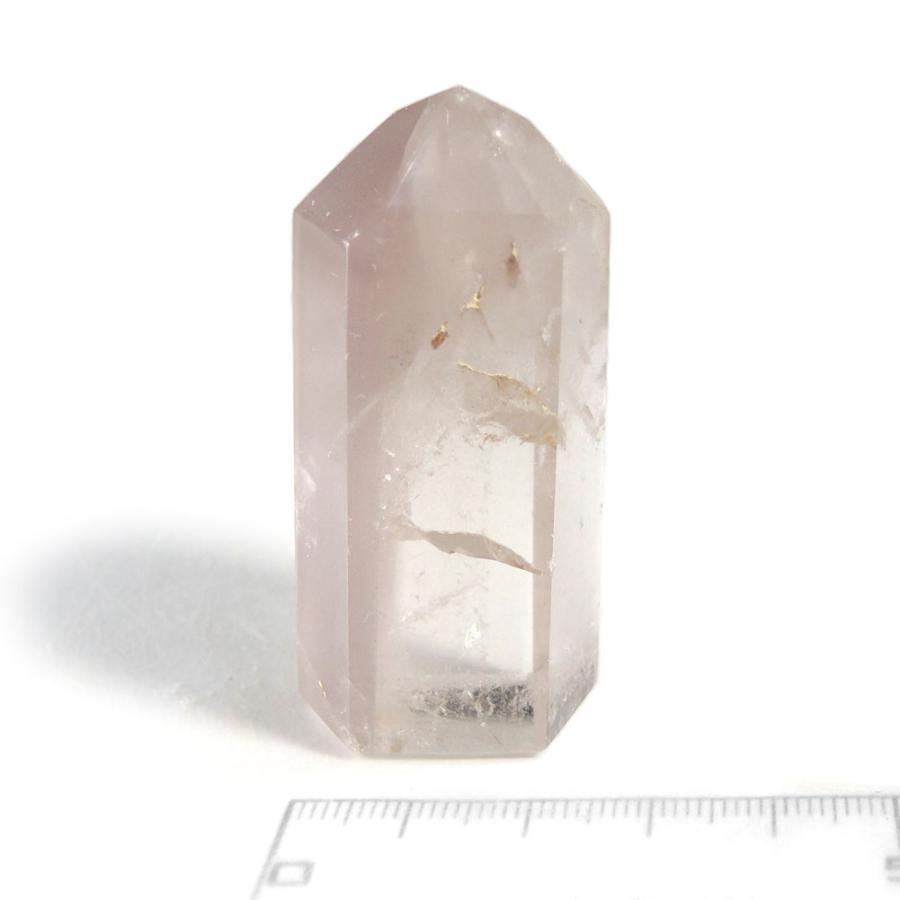 ピンクリチウムクォーツ　原石 ピンクリチウムクォーツ ポイント ブラジル Pink Lithium Quartz