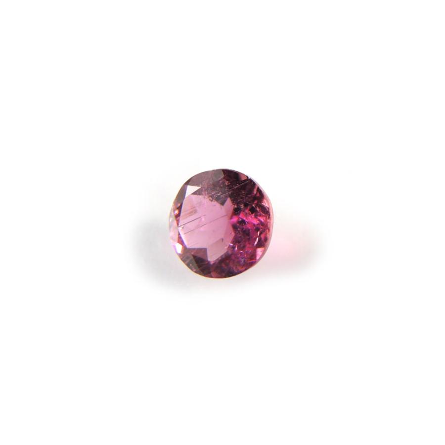 ブラジル産 天然ピンクトルマリン ルース 7ｍｍ 1.44ct ラウンドカット 10月 誕生石 1点物 現品撮影 PT-179