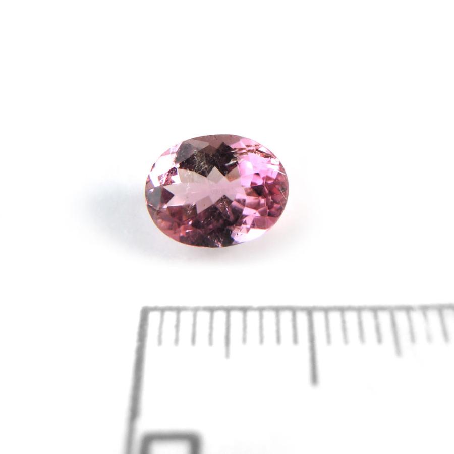ブラジル産 天然ピンクトルマリン ルース 9×7ｍｍ 2.03ct オーバルカット 10月 誕生石 1点物 現品撮影 PT-182の画像