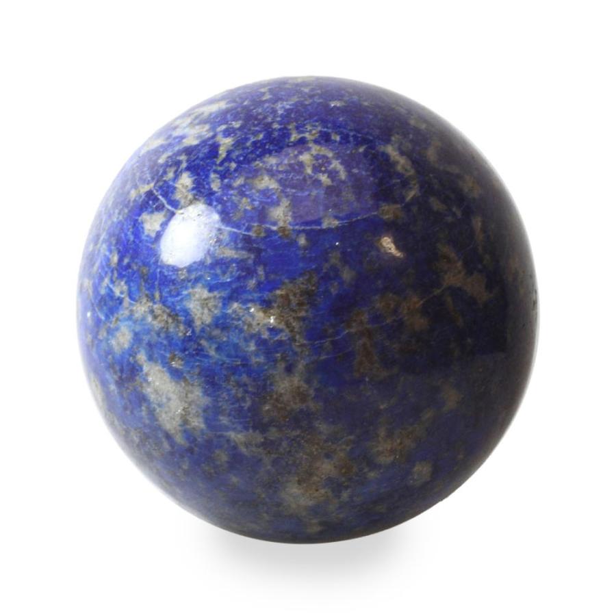ラピスラズリ スフィア 丸玉 ボール 産地 アフガニスタン lapis lazuli 瑠璃 12月 誕生石 天然石 鉱物 1点もの 現品撮影 RABA-5の画像