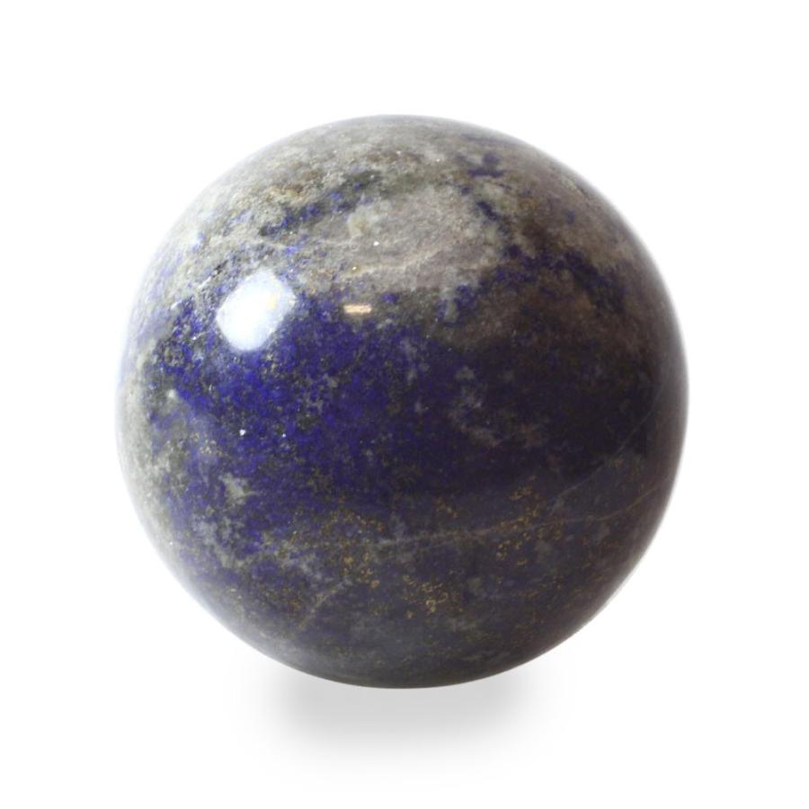 ラピスラズリ スフィア 丸玉 ボール 産地 アフガニスタン lapis lazuli 瑠璃 12月 誕生石 天然石 鉱物 1点もの 現品撮影 RABA-9の画像