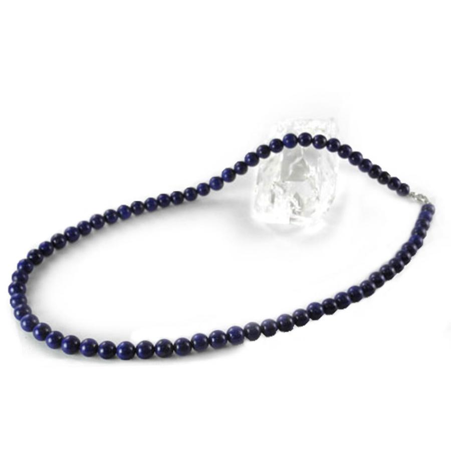 ラピスラズリ ネックレス 金具 K14 ホワイトゴールド lapis lazuli 瑠璃 12月 誕生石 天然石 鉱物 ジュエリー アクセサリー 1点もの 現品撮影 RAPN-33