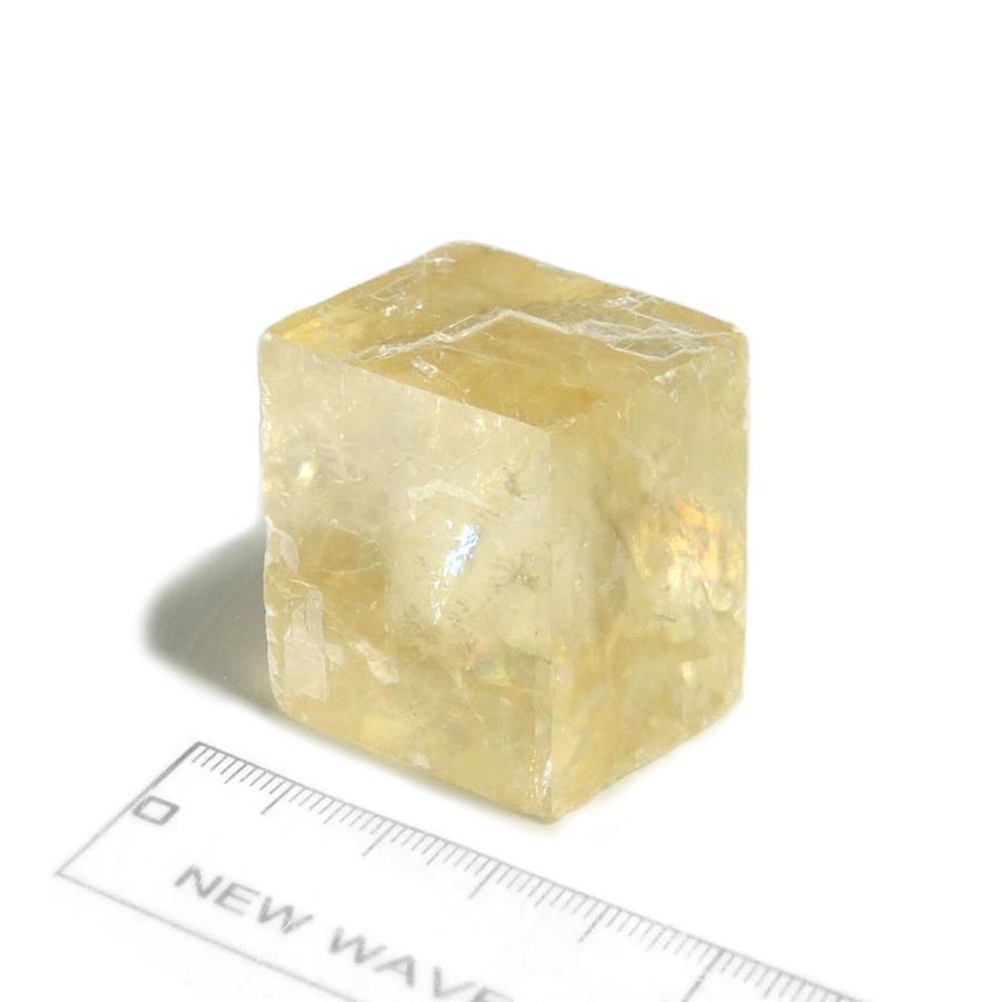 ゴールデン イエロー レインボー カルサイト 原石 Calcite 方解石