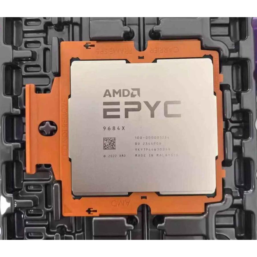 AMD EPYC 9684X 96C 194T 2.55GHz 3.7GHz 1152MB Socket SP5 1P2P DDR5