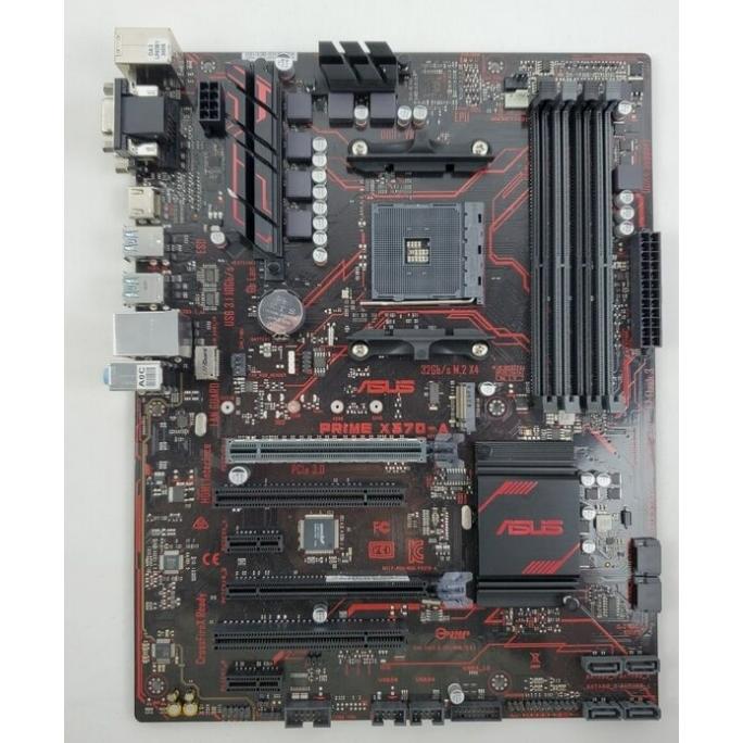 ASUS PRIME X370-A マザーボード Socket AM4 ASUS PRIME X370-A Socket AM4 AMD X370 DDR4 ATX Motherboard