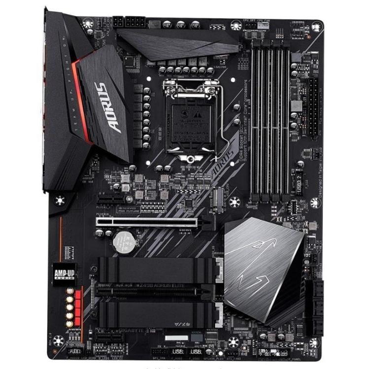 GIGABYTE Z490 AORUS ELITE LGA 1200 Intel Dual M.2 SATA 6Gb/s ATX 