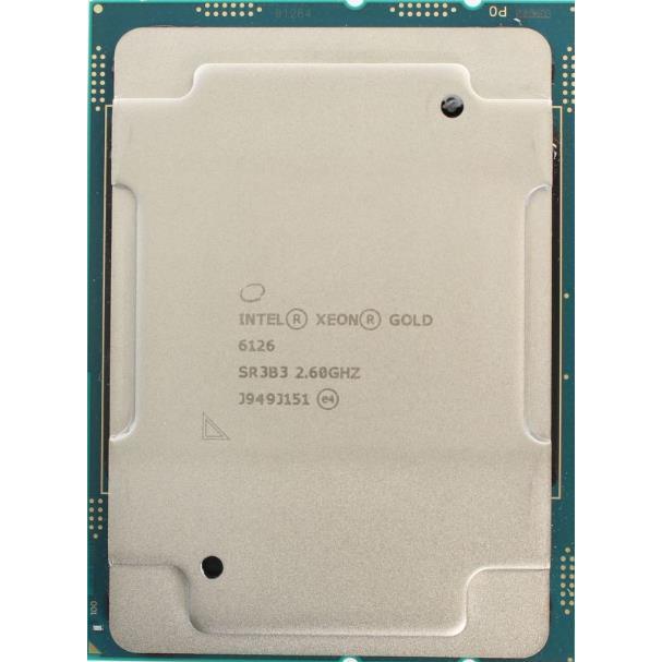 Intel Xeon Gold 6126 SR3B3 12C 2.6GHz 3.3/3.7GHz 19.25MB 125W LGA3647 ...