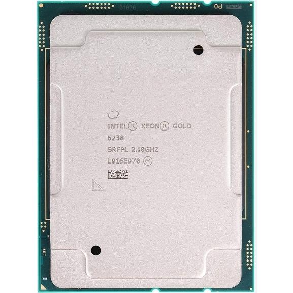 Intel Xeon Gold 6238 SRFPL 22 Core 2.1Ghz LGA 3647 44 threads CPU
