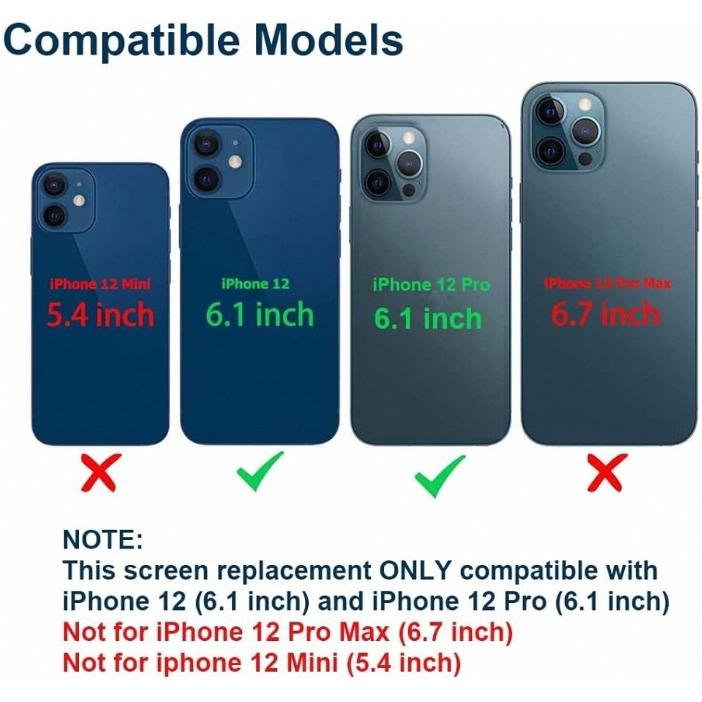 液晶パネル iPhone 12 Pro フロントパネル 純正取り外し品 : パワー