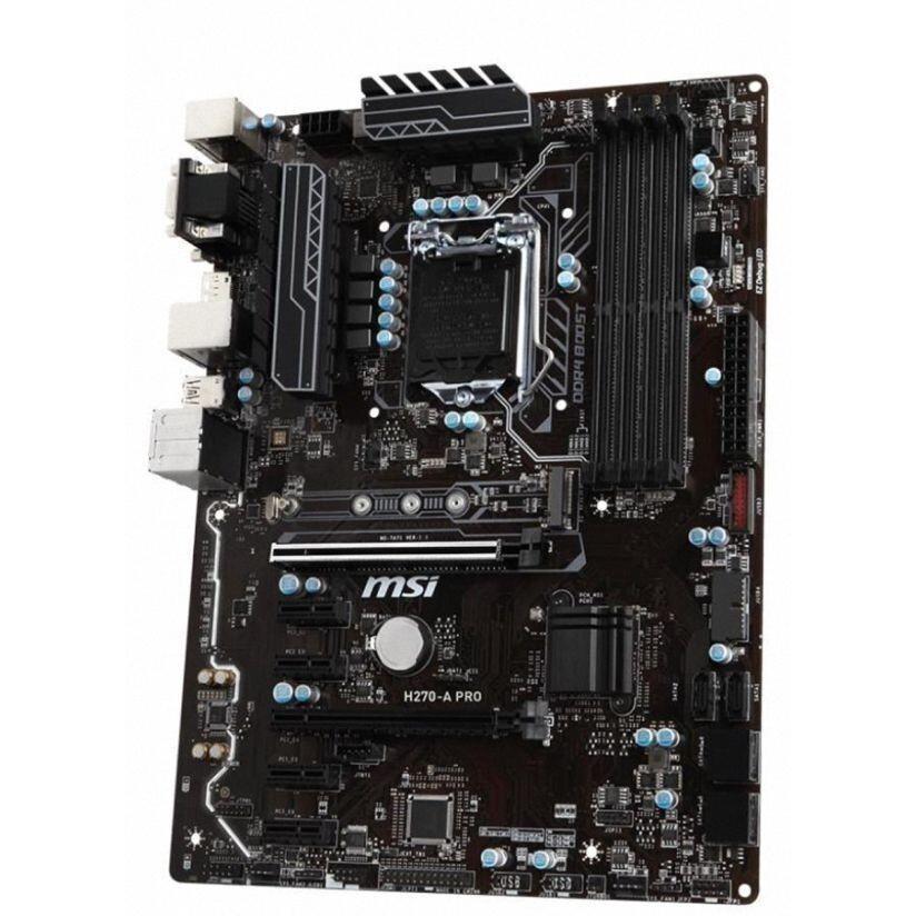 MSI製■ATXマザーボード■H270-A PRO■LGA1151■ MSI H270-A PRO LGA 1151 Intel H270 DDR4 SATA3 USB 3.1 M.2